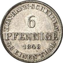 6 Pfennig 1848  B 