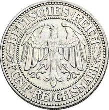5 Reichsmark 1927 J   "Oak Tree"