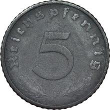 5 Reichspfennig 1942 F  