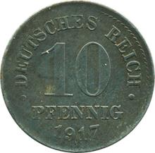 10 Pfennig 1917 J  