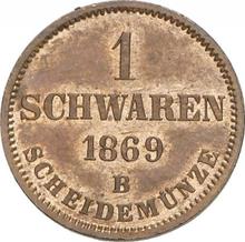1 Schwaren 1869 B  