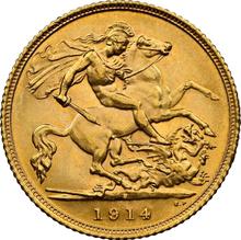 Half Sovereign 1914 S  