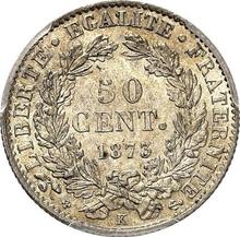50 Centimes 1873 K  
