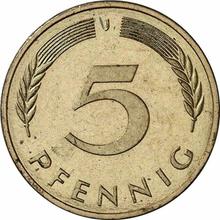 5 Pfennig 1988 J  
