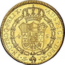 4 Escudos 1772 S CF 