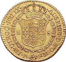 2 Escudos 1818 P FM 