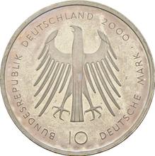 10 марок 2000 F   "Карл Великий"