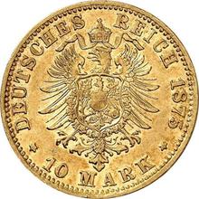 10 марок 1875 G   "Баден"