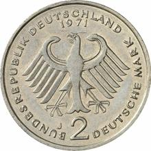 2 марки 1971 J   "Теодор Хойс"