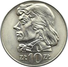 10 Zlotych 1969 MW   "Tadeusz Kościuszko"