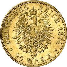 20 марок 1874 H   "Гессен"