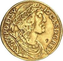Ducat 1658  TLB  "Portrait with wreath"