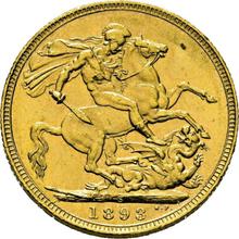 Sovereign 1893 S   "Veiled head"