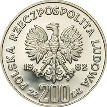 200 Zlotych 1982 MW  SW "Boleslaw III Krzywousty" (Pattern)
