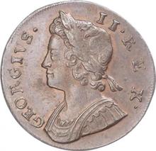 Halfpenny 1737    "Young Head"