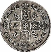 Sixpence 1682   