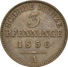 3 Pfennig 1856 A  
