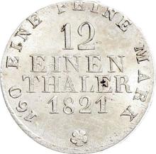 1/12 Thaler 1821  I.G.S. 
