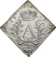 Thaler 1705    "Shooting clip"