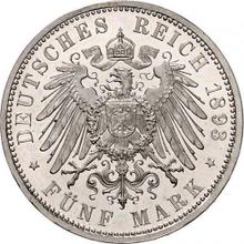 5 marek 1893 A   "Prusy"