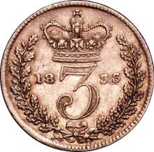 Threepence 1833    "Maundy"