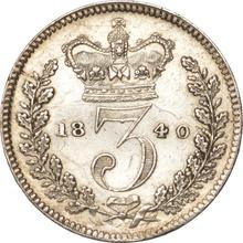Threepence 1840   