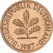 1 Pfennig 1987 J  