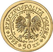 50 Zlotych 1995 MW  NR "White-tailed eagle"