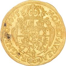 Ducat 1655  IT SCH  "Portrait with Crown"