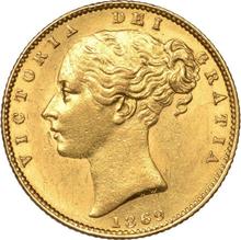 Sovereign 1869   WW "Shield"