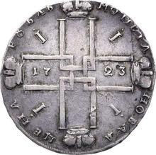 Rubel 1723   OK "Porträt im Bergmannsmantel"