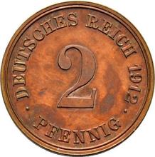 2 Pfennig 1912 E  