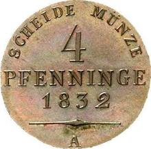 4 fenigi 1832 A  