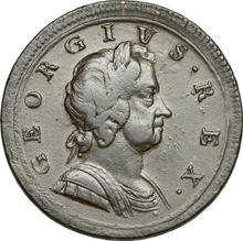 Halfpenny 1720    "Second laureate bust"