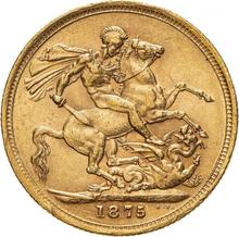 Sovereign 1875 M  WW "St. George"
