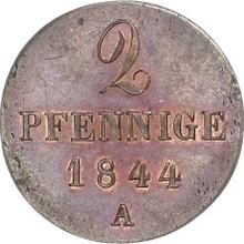 2 Pfennig 1844 A  