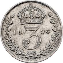 Threepence 1896   TB