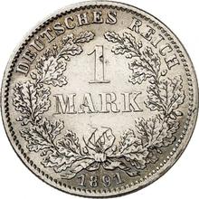 1 marco 1891 D  