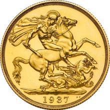 Two pounds 1937   HP (Pattern)