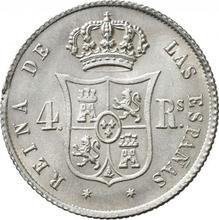 4 Reales 1852   