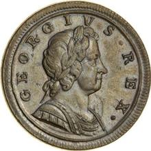 Halfpenny 1721    "Second laureate bust"