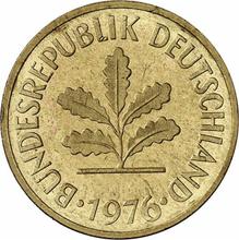 5 fenigów 1976 J  