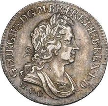 Shilling 1725   WCC "Second draped bust"