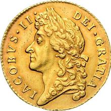 Guinea 1687    "Second laureate head"