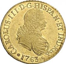 8 Escudos 1763 So J 