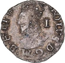 Penny no date (no-date-1642)    "Fourth draped bust"