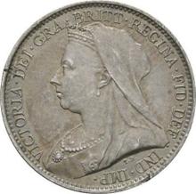 4 пенса (1 Грот) 1895   TB