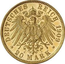 20 Mark 1909 J   "Prussia"
