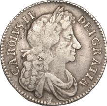 Halfcrown 1676    "Fourth laureate bust"