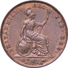 Farthing 1843   WW